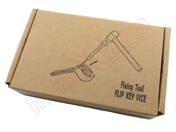 Fixing tool flip key vice